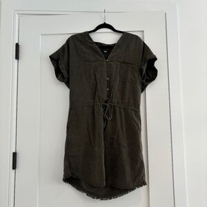 Paige Haidee Dress - olive green